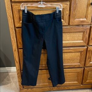 Worthington Black Capris with Relaxed Fit and Pull-On Style
